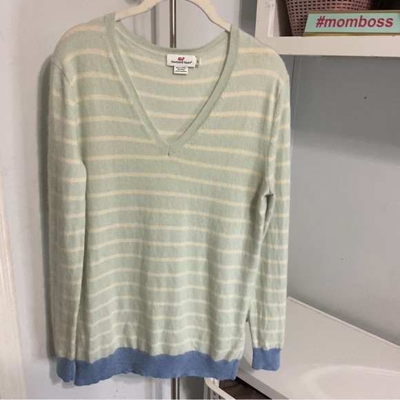 Vineyard Vines Wool Striped Sweater Size S - Picture 1 of 9